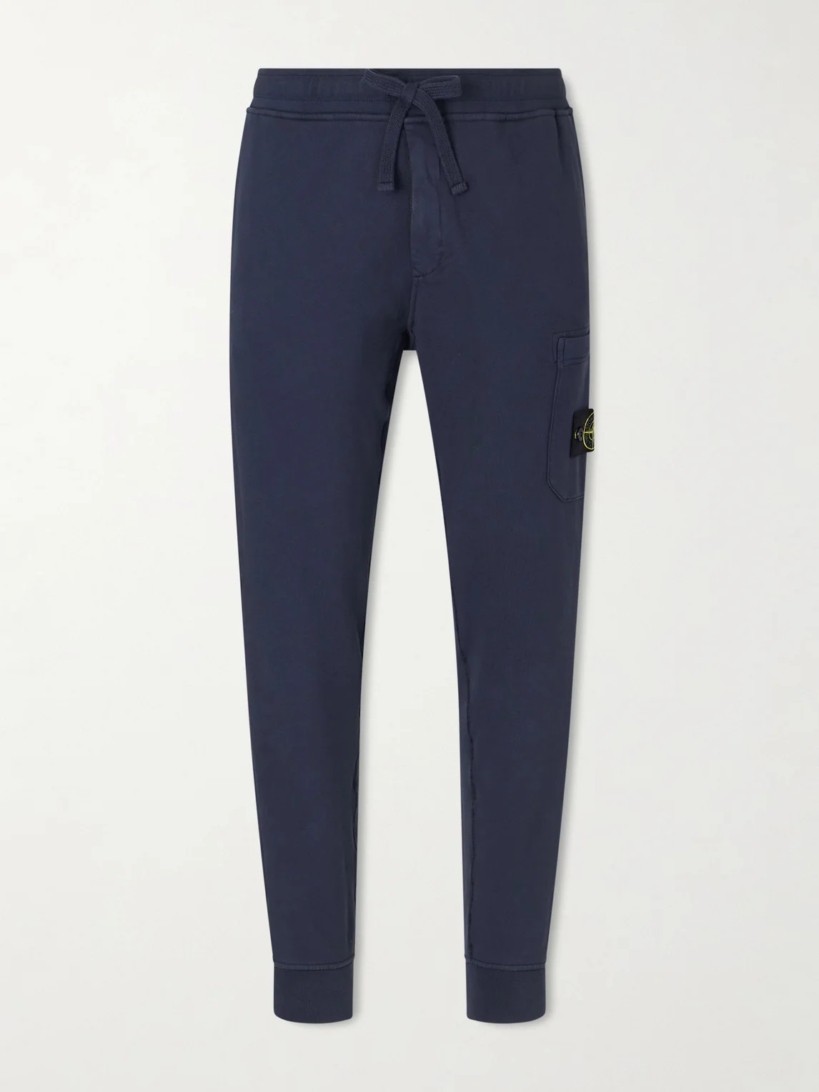 Tapered Organic Cotton Fleece Sweatpants - 1