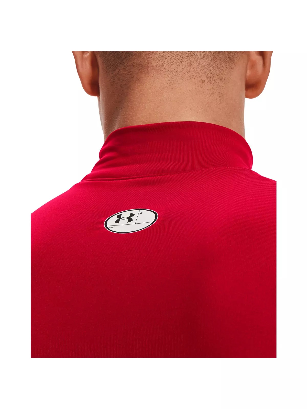 Men's ColdGear Armour Shirt-Red - 5