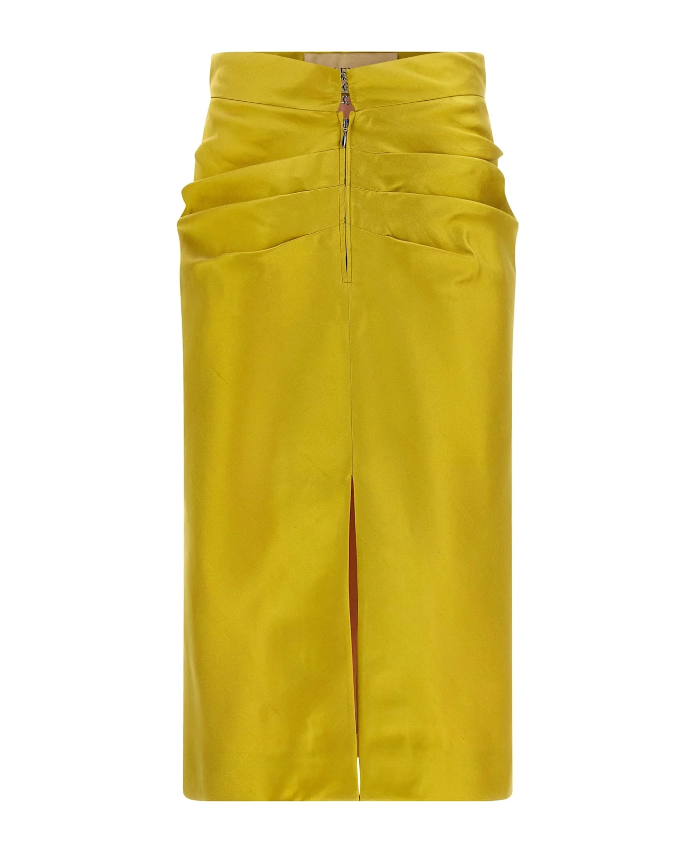 Valentino Garavani Shantung Silk Skirt - 1