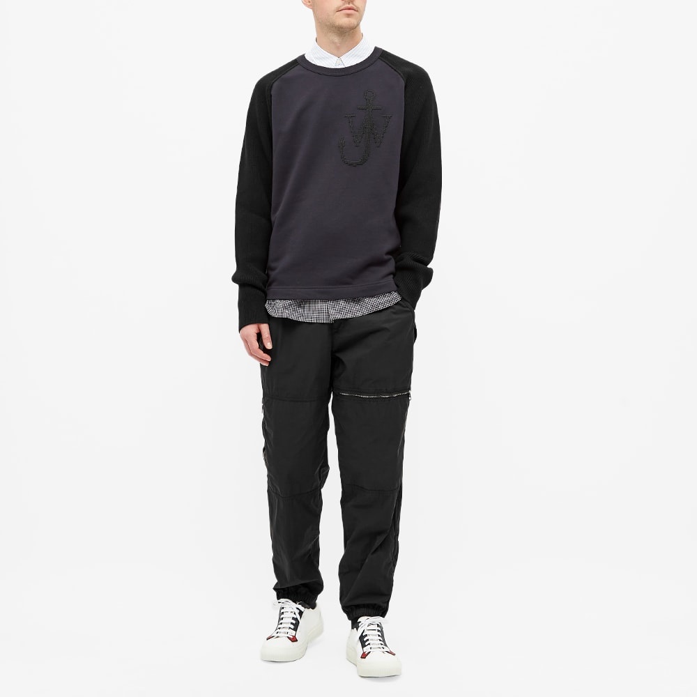 Moncler Genius - 1 JW Anderson Logo Knitted Sleeve Sweat - 6