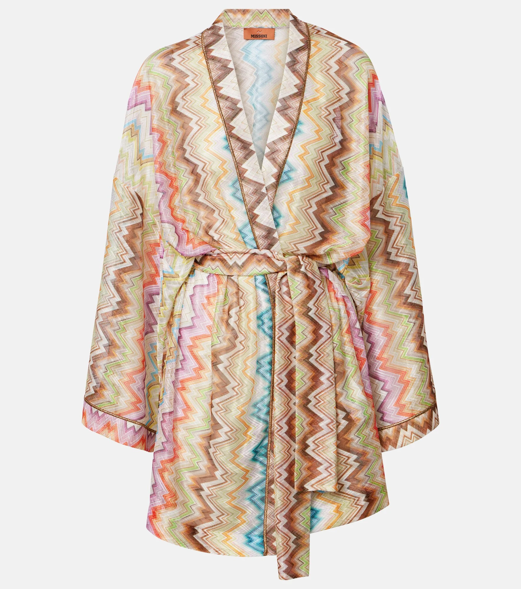 Zigzag beach cover-up - 1