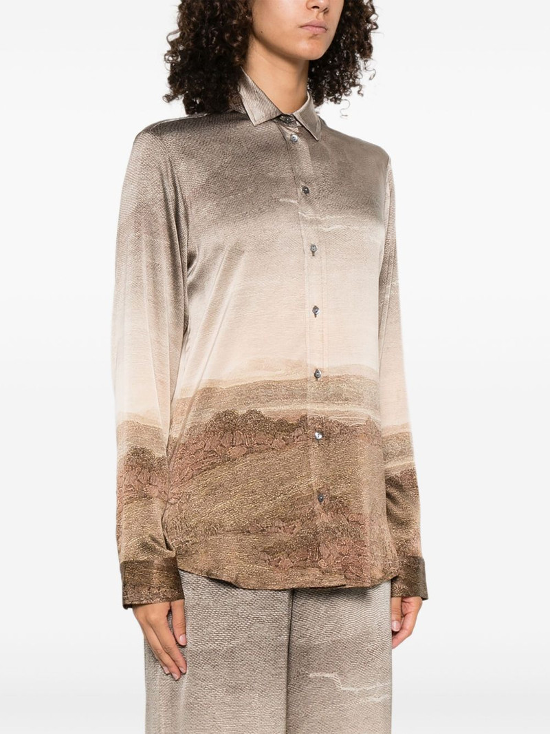 landscape-print shirt 3