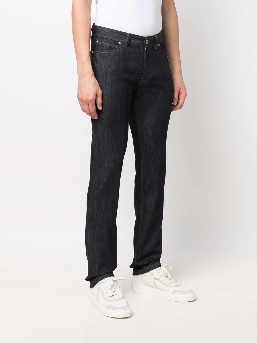 low-rise slim-cut jeans - 3