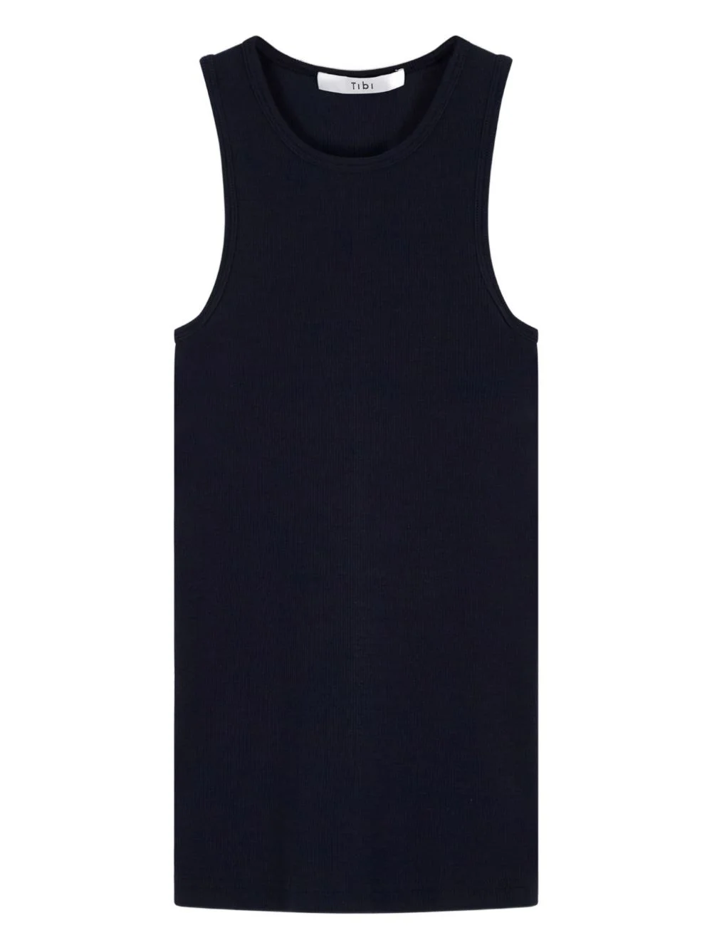 racer-back design tank top - 1
