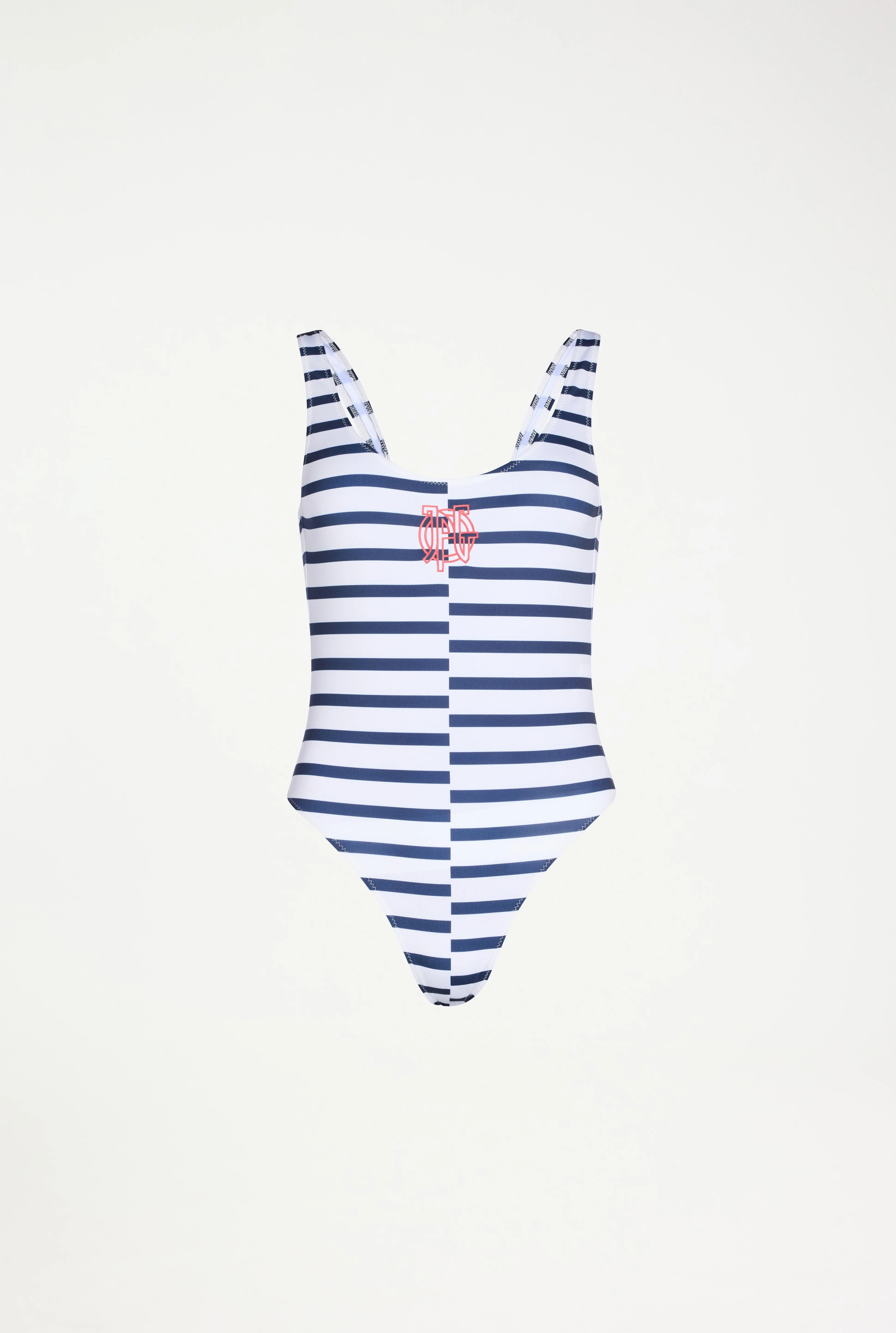 THE ASYMETRIC MARINIÈRE SWIMSUIT - 1