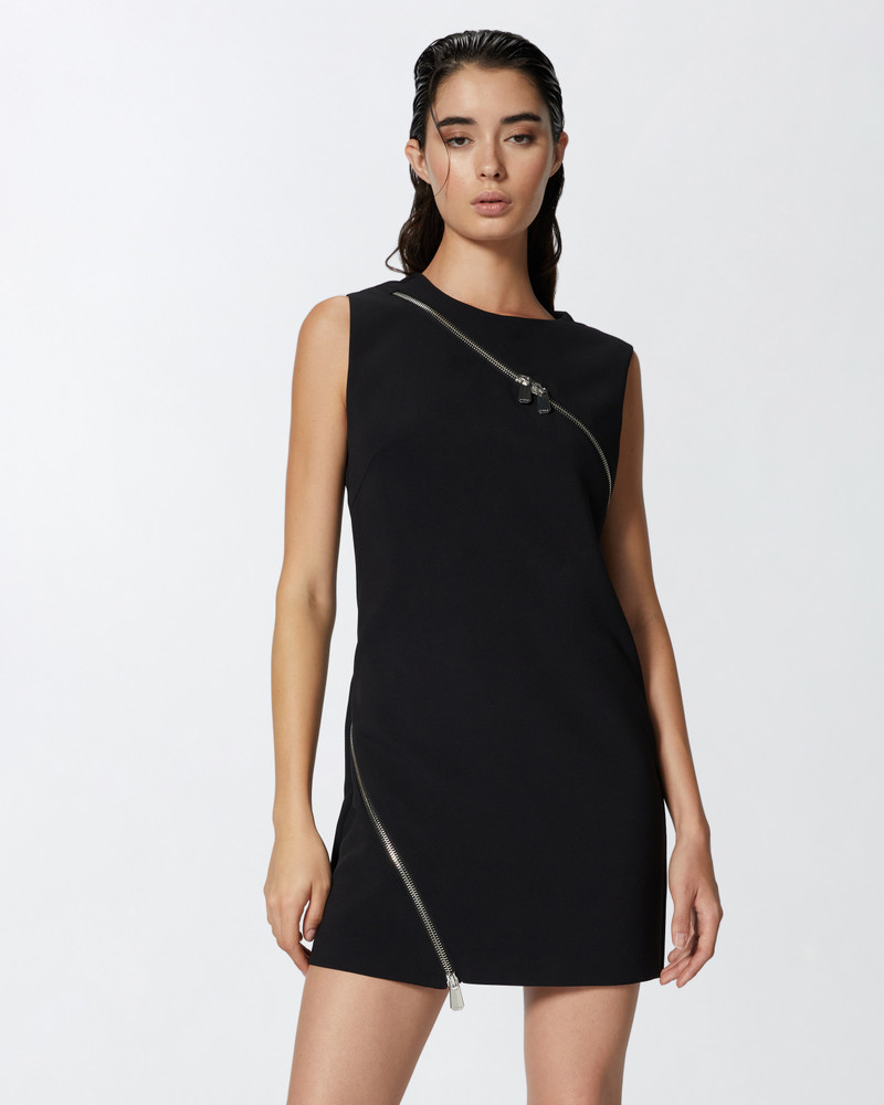 PINKO MINI DRESS WITH ASYMMETRIC ZIP outlook