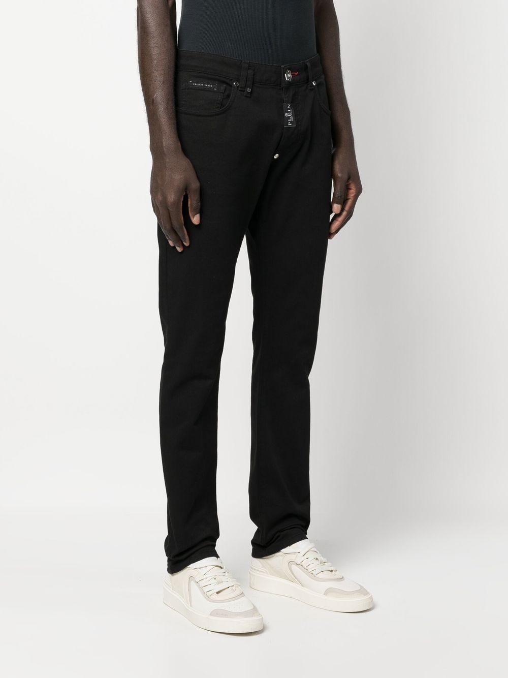 low-rise straigh-leg jeans - 3