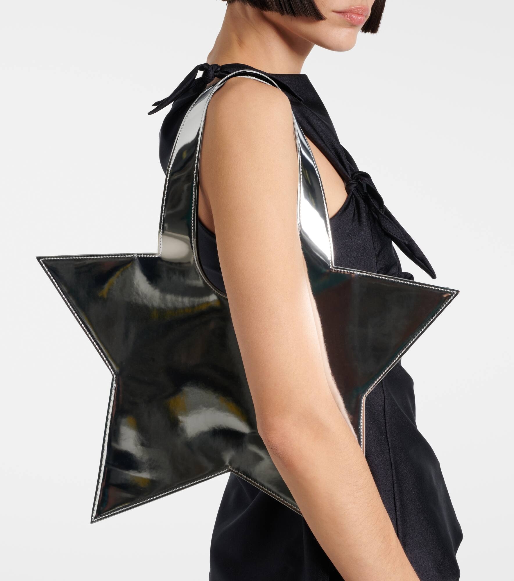 Star Mini faux leather shoulder bag - 2
