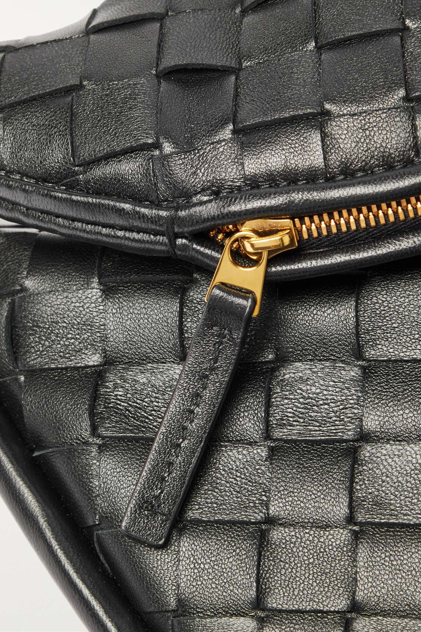 Gemelli medium intrecciato leather shoulder bag - 4