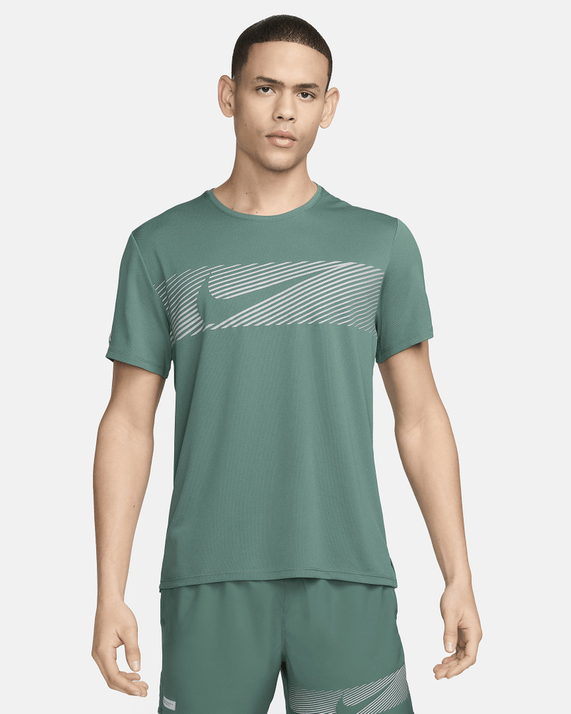 Nike Miler Flash Men's Dri-FIT UV Short-Sleeve Running Top - 1