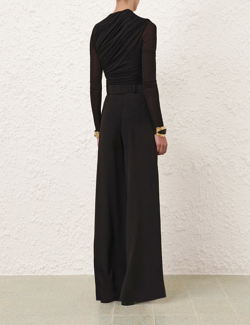 ILLUSTRATION GATHERED BODYSUIT - 4