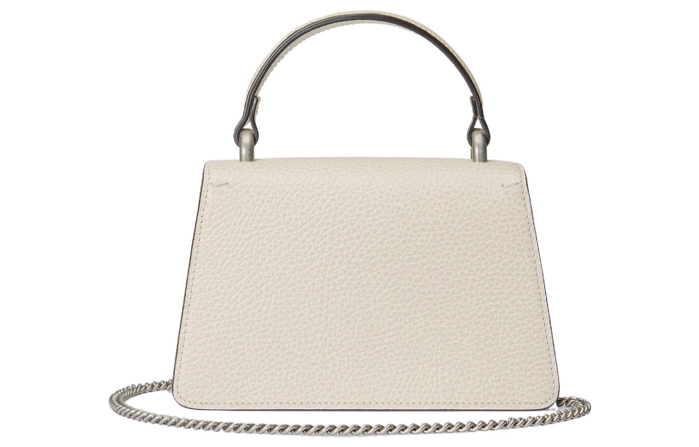(WMNS) Gucci Dionysus Mini Top Handle Bag 'White' 752029-CAOGN-9042 - 4