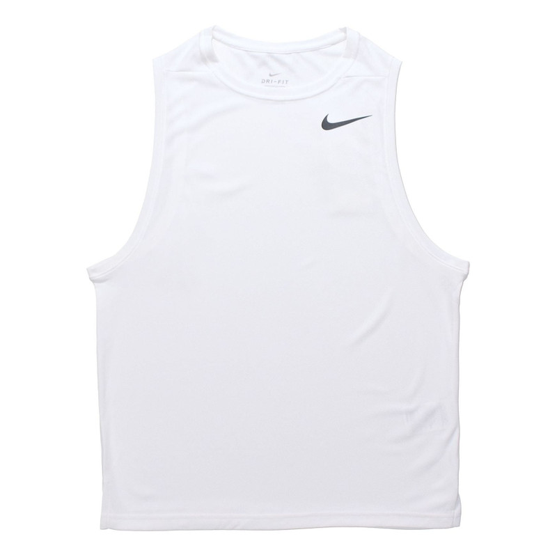 Nike Superset 교육 빠른 속도 건조한 체육관 조끼 백색 AQ0464-100 - 1