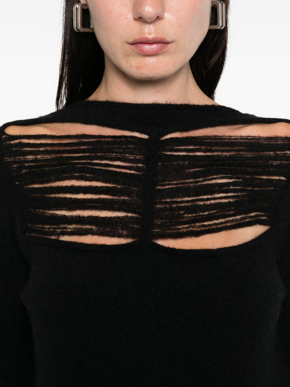 distressed sweater - 5