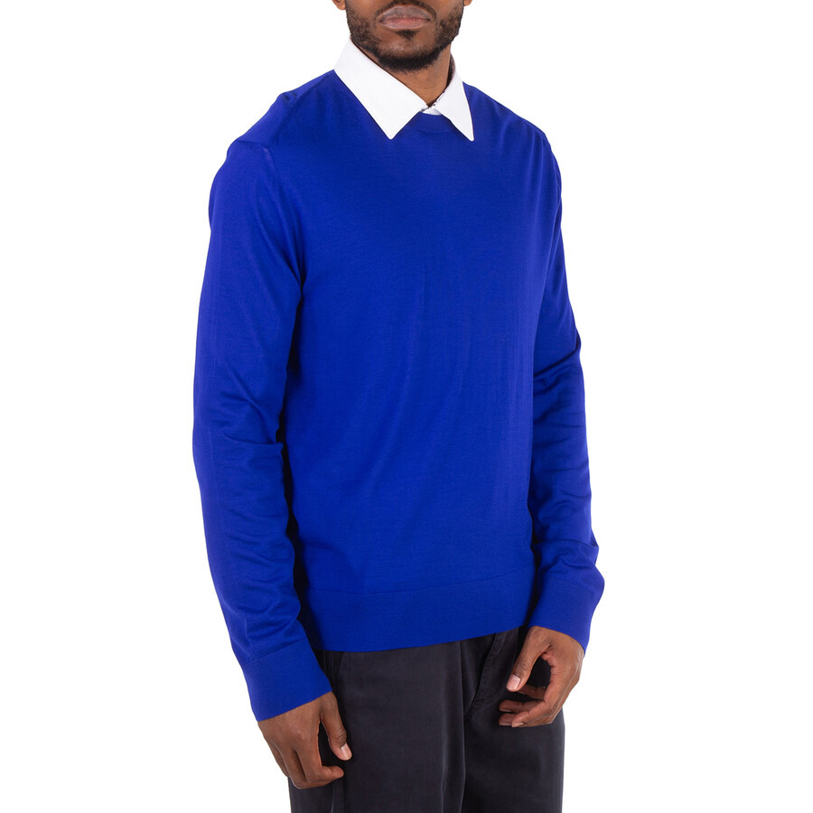 Burberry Long-Sleeve Wool Sweater - 2