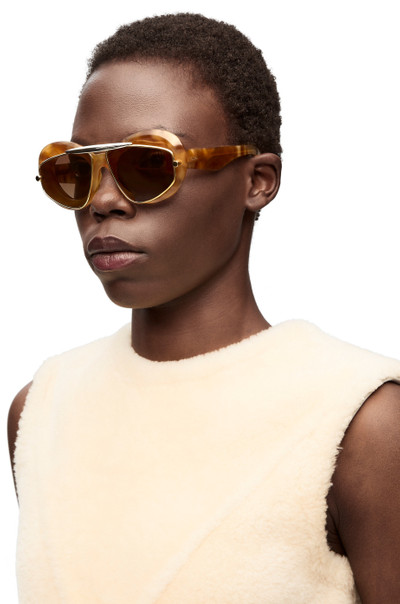 Loewe Wing double frame sunglasses in acetate and metal outlook
