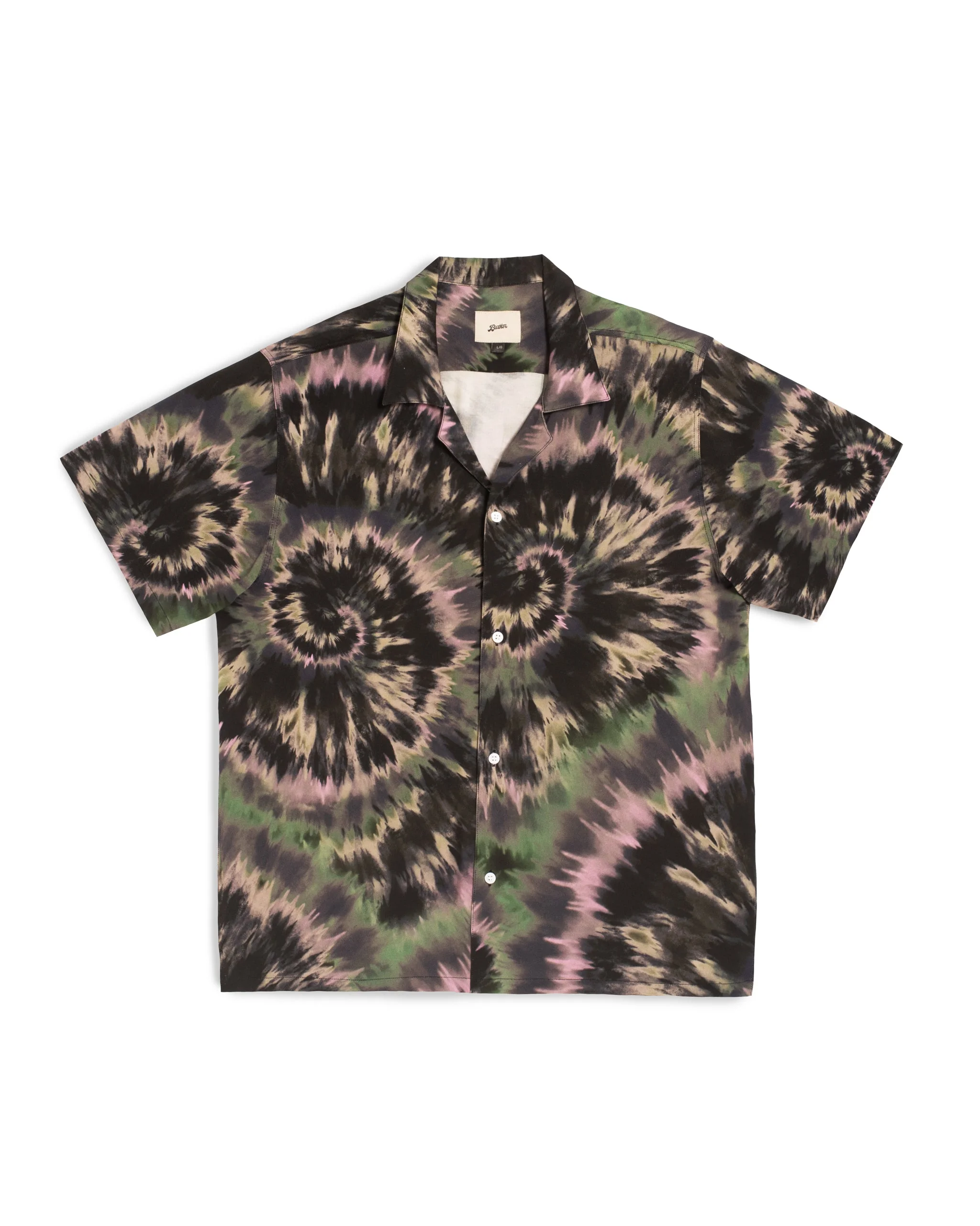 Fig Swirl Camp Shirt - 1