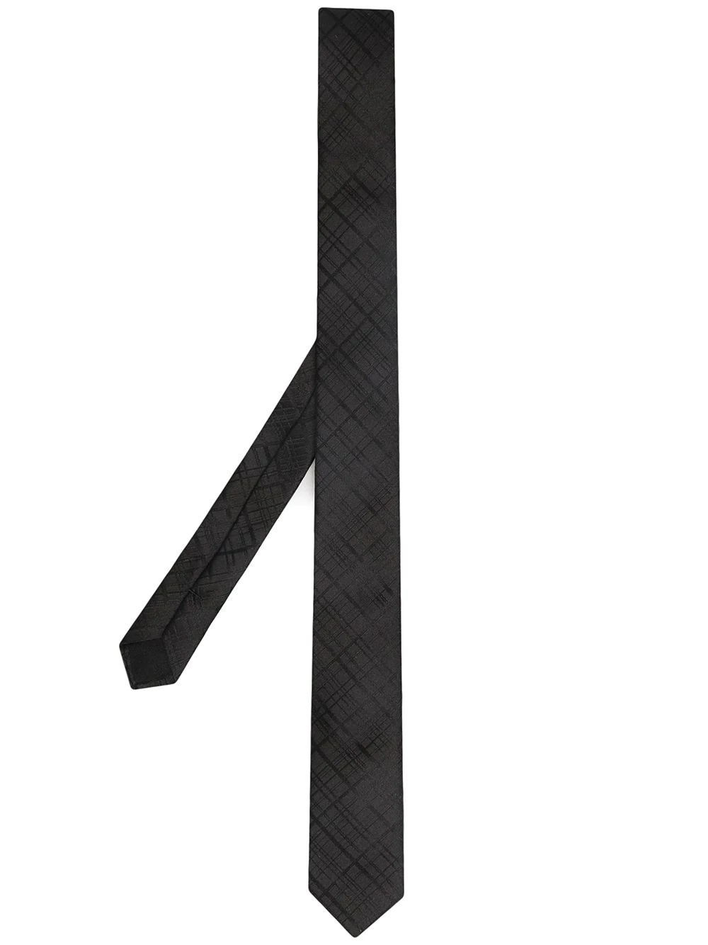 check pattern tie - 1