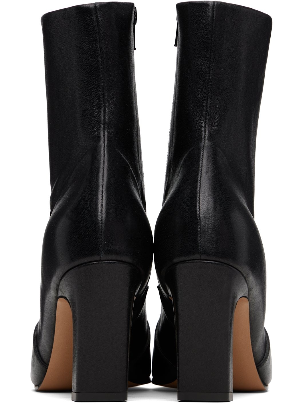 Black Nevada Stretch High Boots - 2