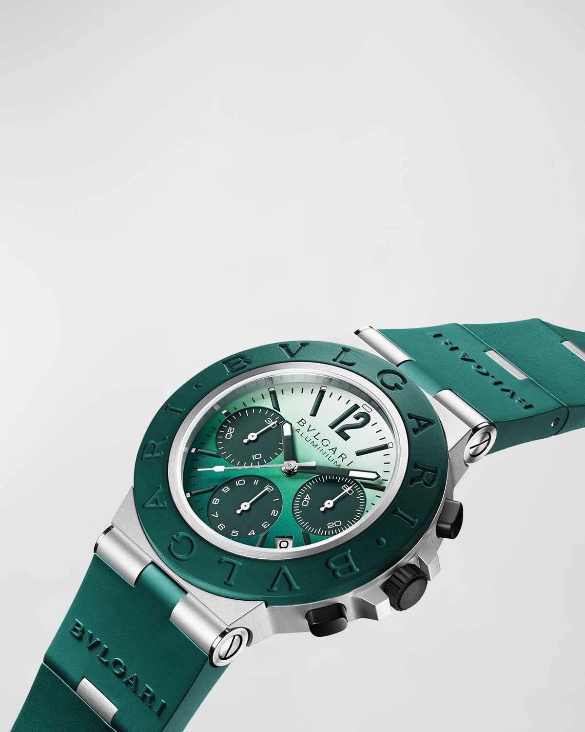 40mm Aluminum Green Smeraldo Watch - 3