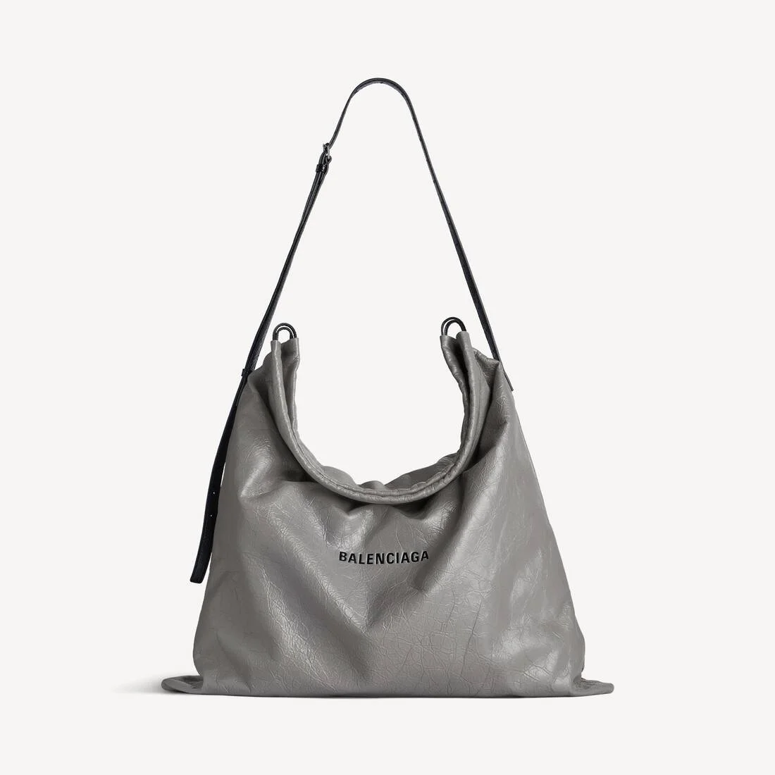 Men's Shopper Large Dust Bag Crossbody Pouch in Grey - 1
