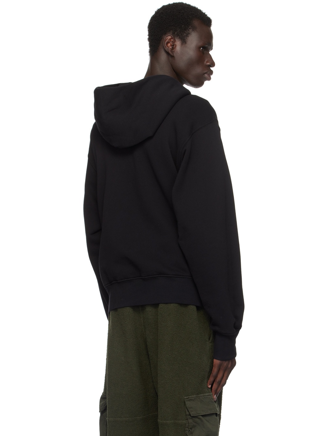 Black Heavyweight Zip Hoodie - 3
