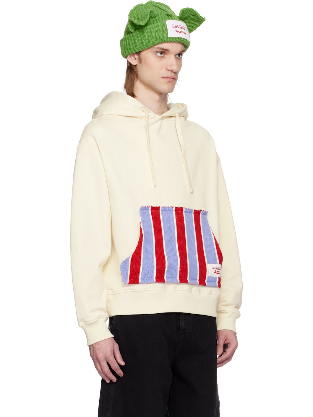 Off-White Patch Rabbit Ears Hoodie - 2