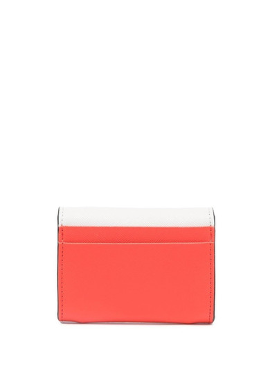 Marni two-tone leather wallet outlook