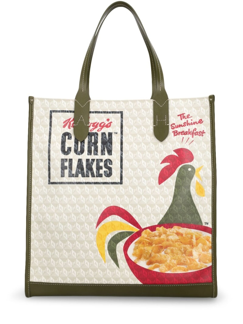 Cornflakes printed tote bag - 1