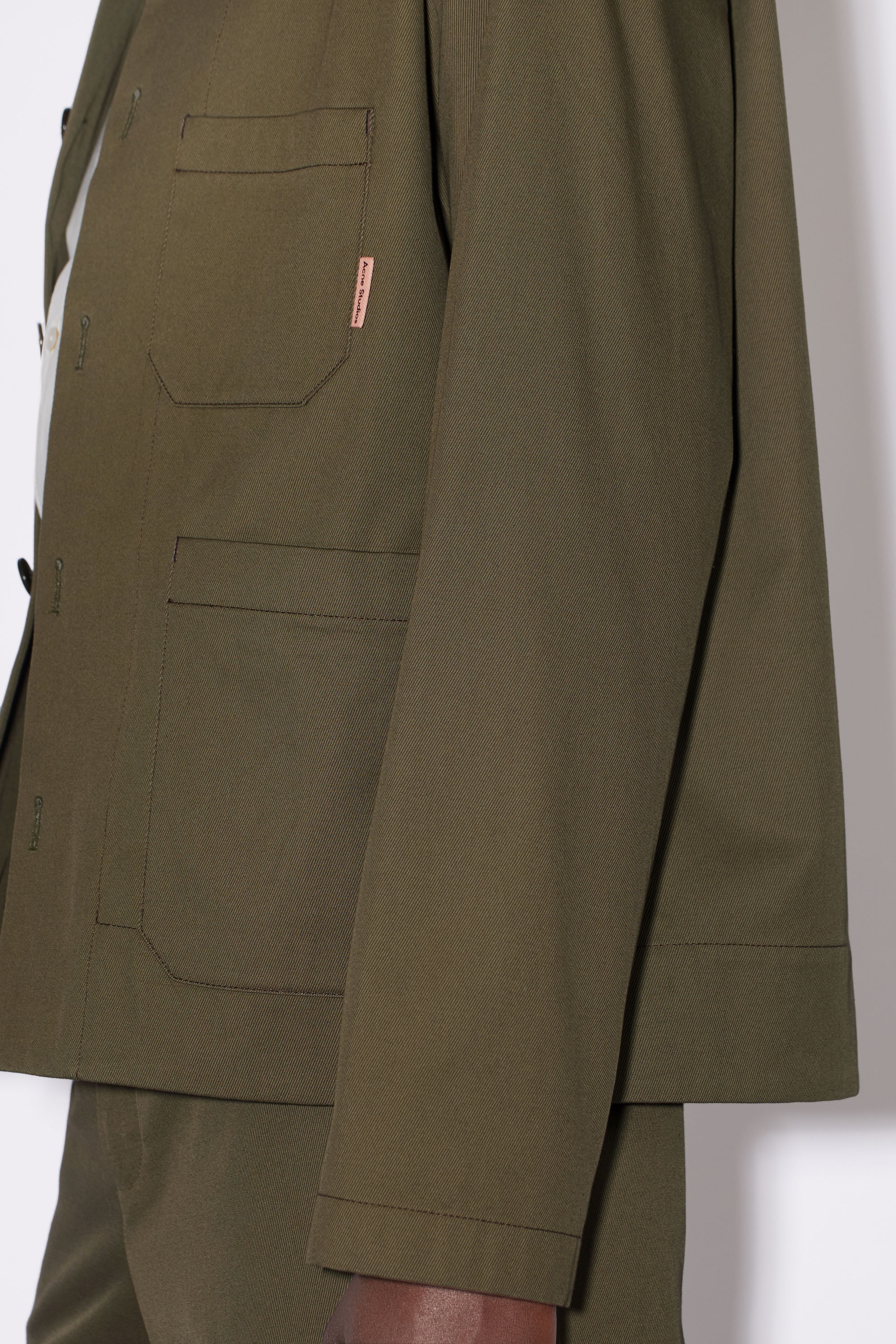 Casual jacket - Khaki green - 5