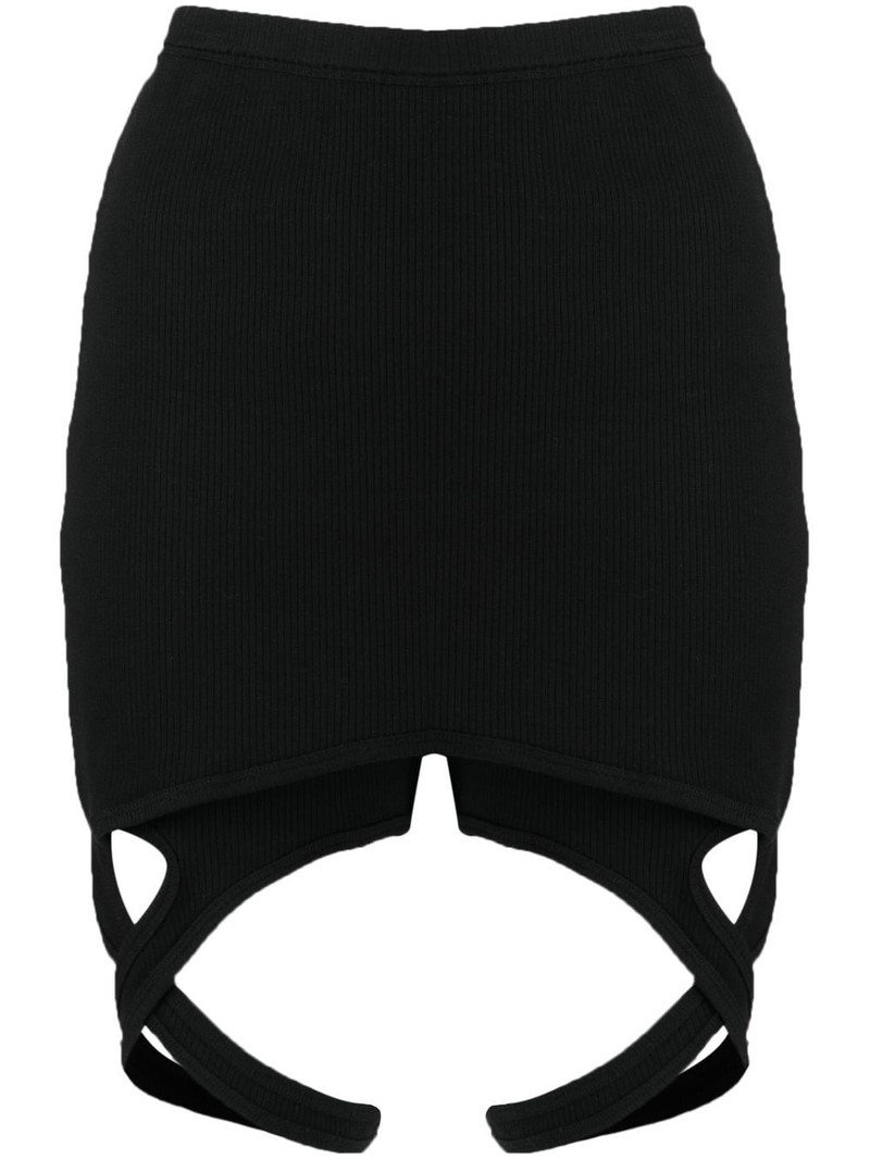 Double Lock mini skirt 1
