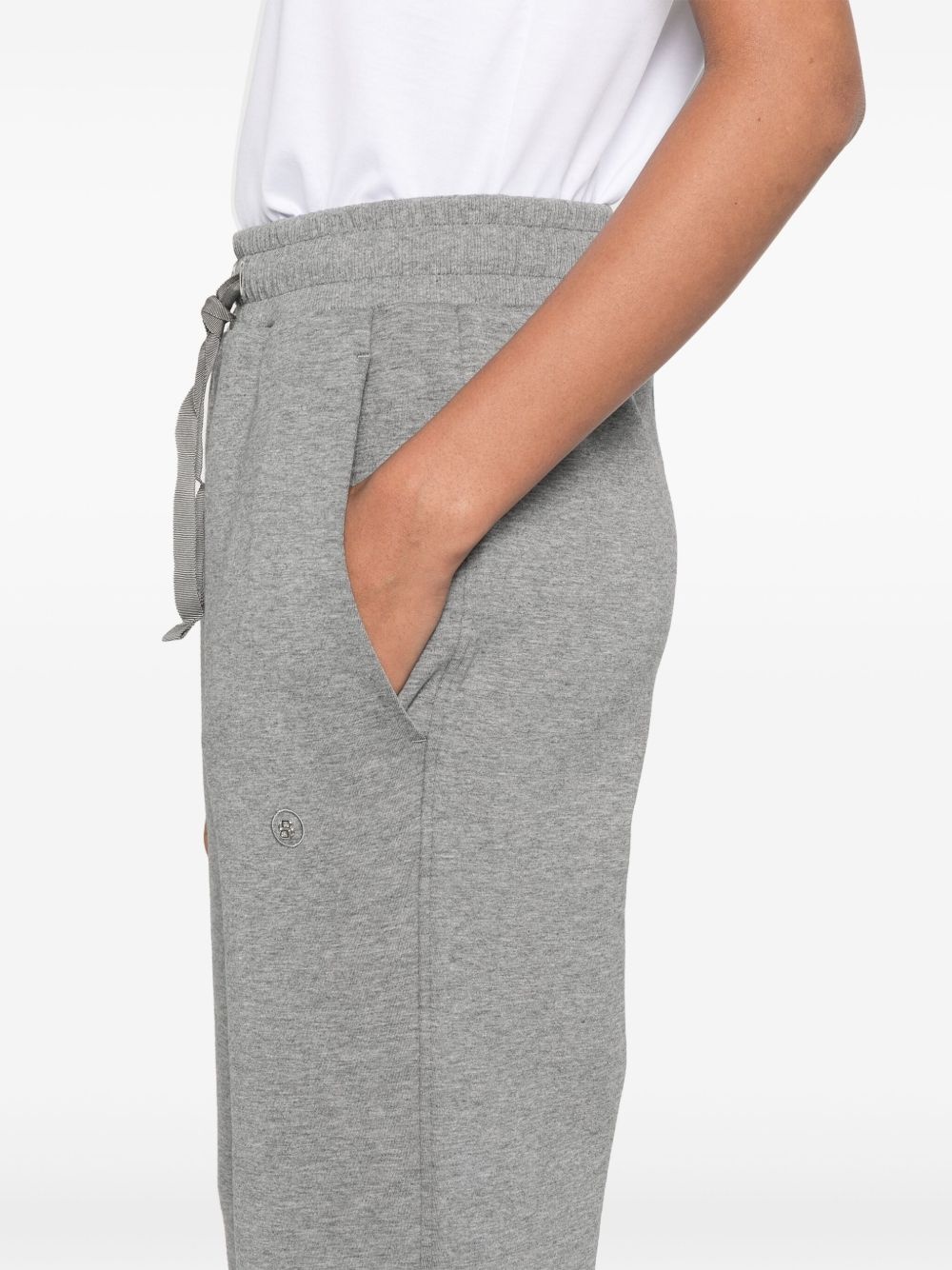 mélange track pants - 5