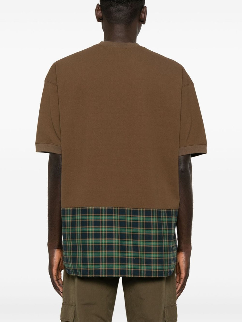 piqué-weave cotton T-shirt 4