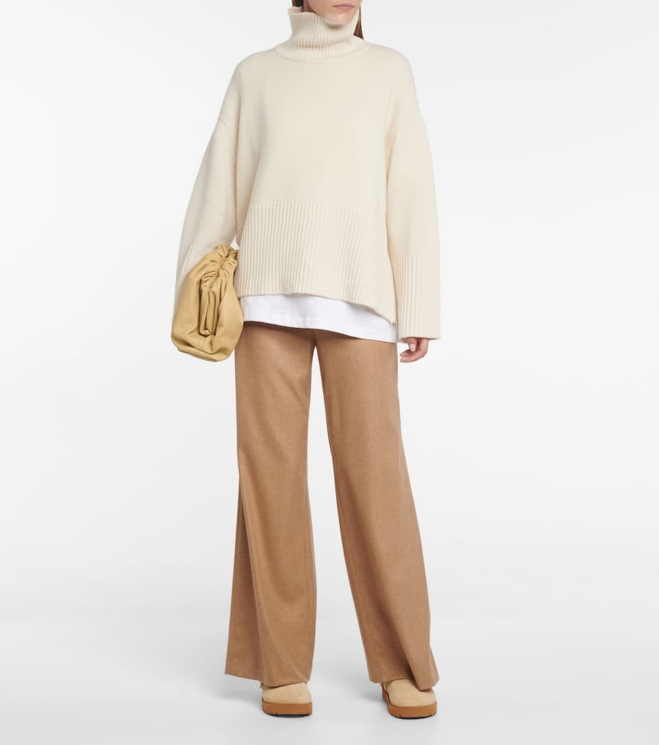 Mon suede and faux shearling slippers - 2