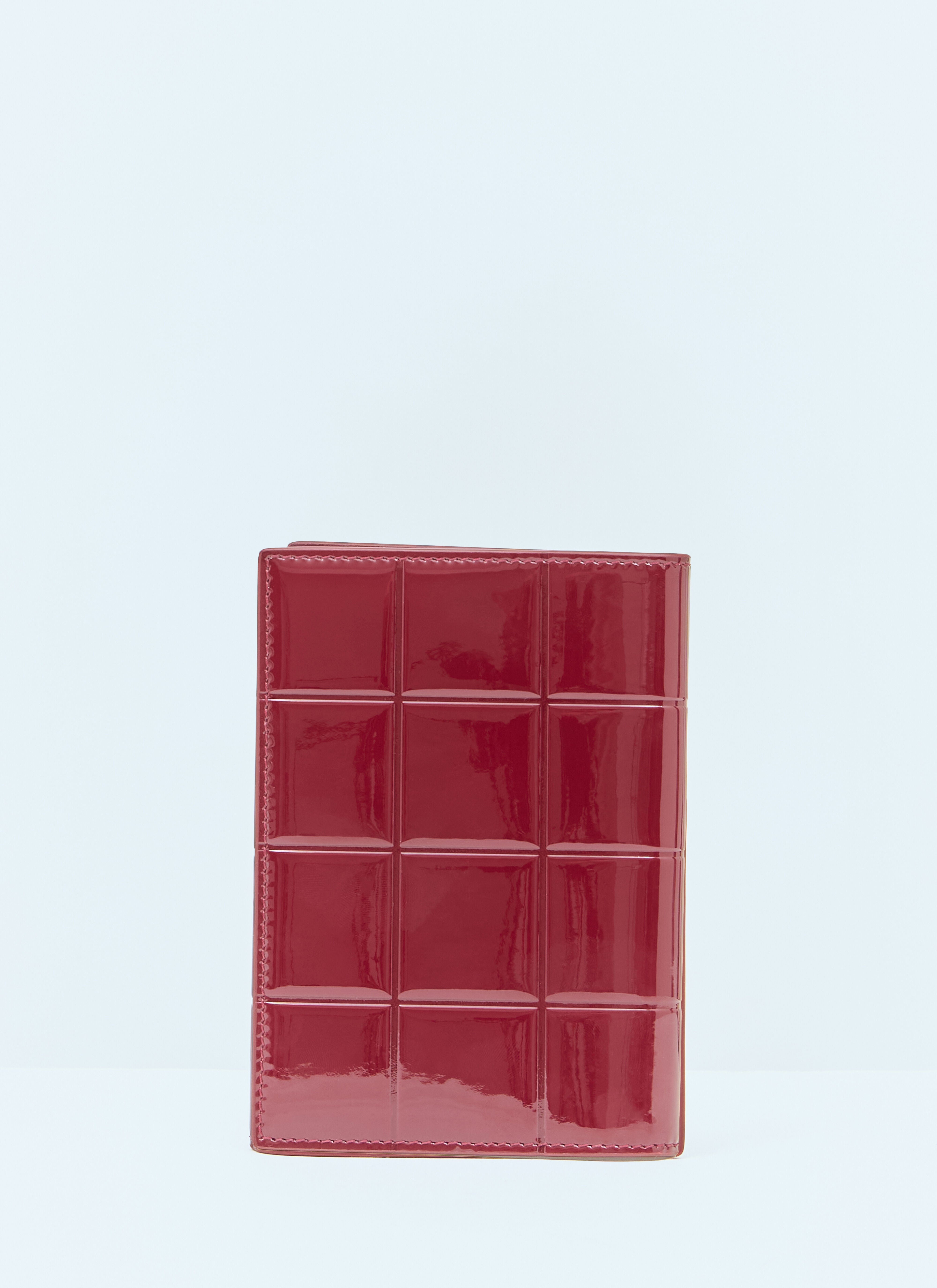 Saint Laurent Women Patent Quilted Leather Bi-Fold Wallet - 3