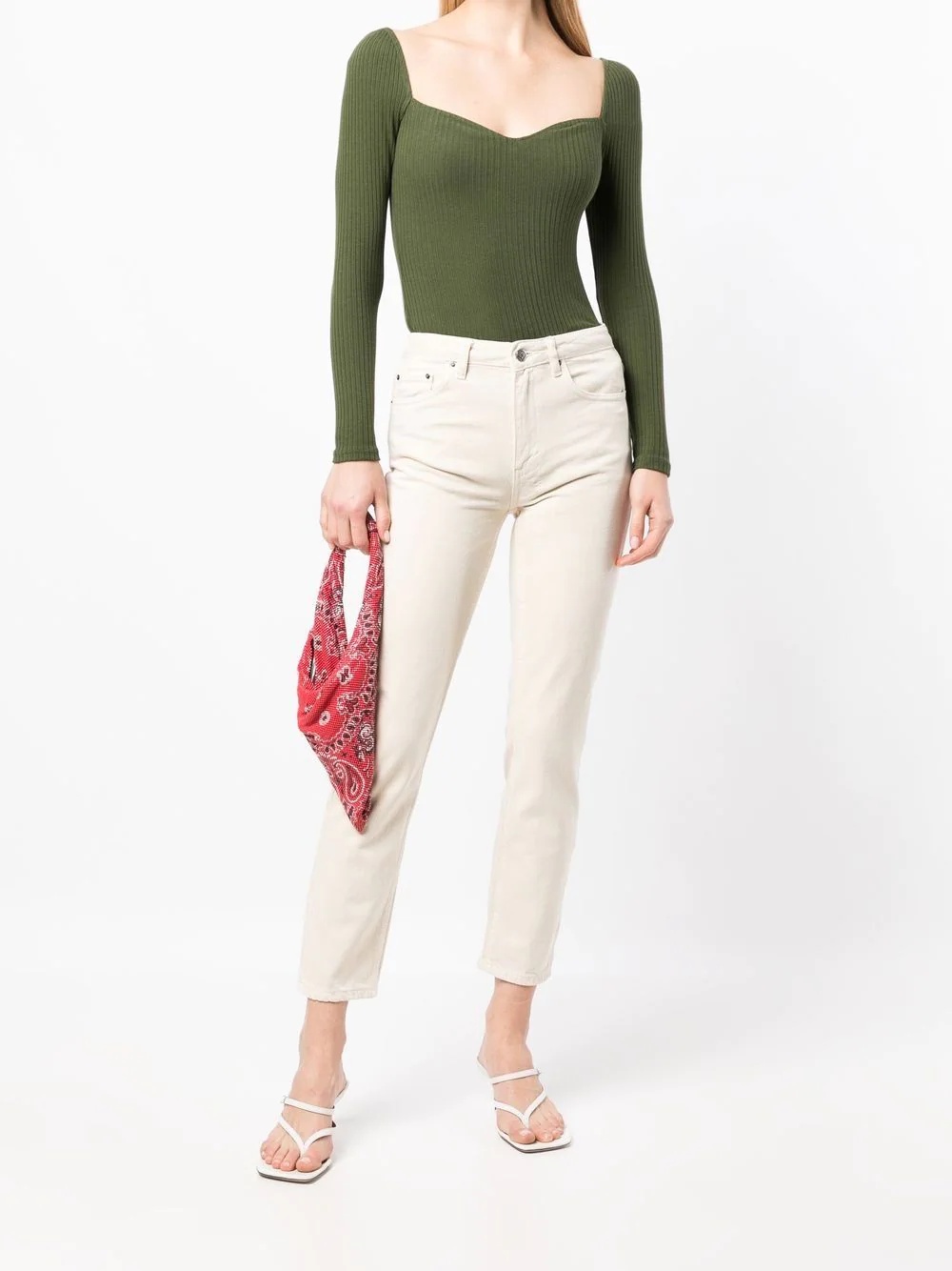 Nine O Mallow cropped jeans - 2