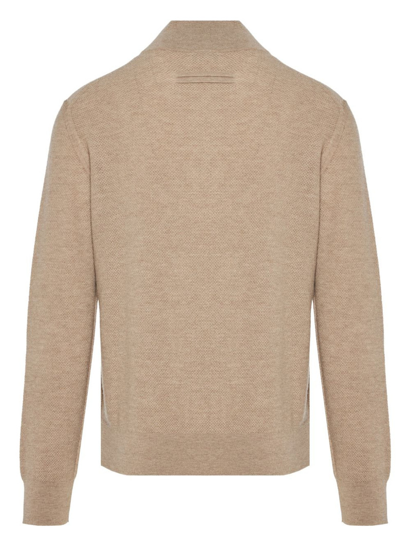 ZEGNA half-zip sweater outlook