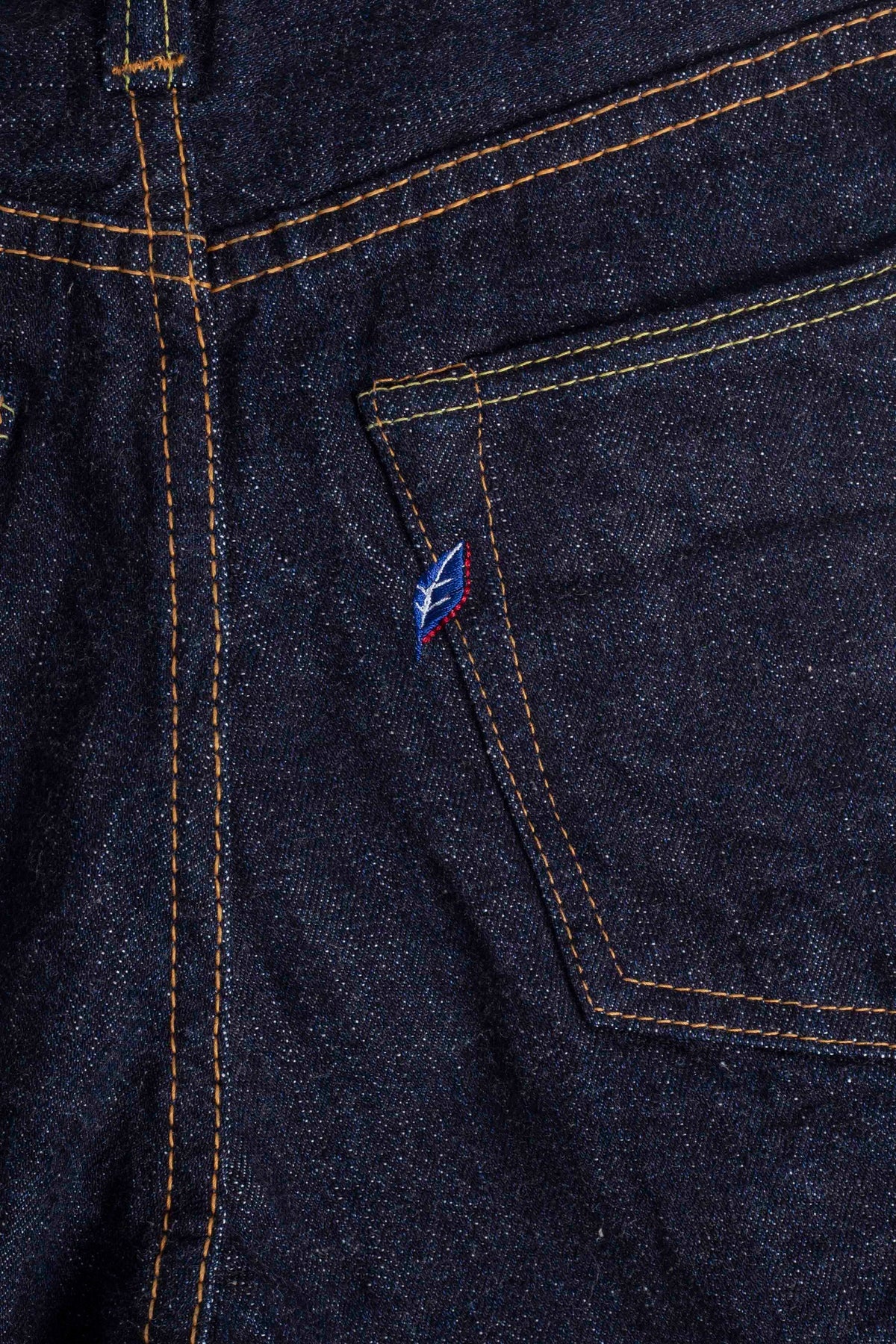 XX-019 14oz Relaxed Tapered Blue In Green Exclusive Version - 7