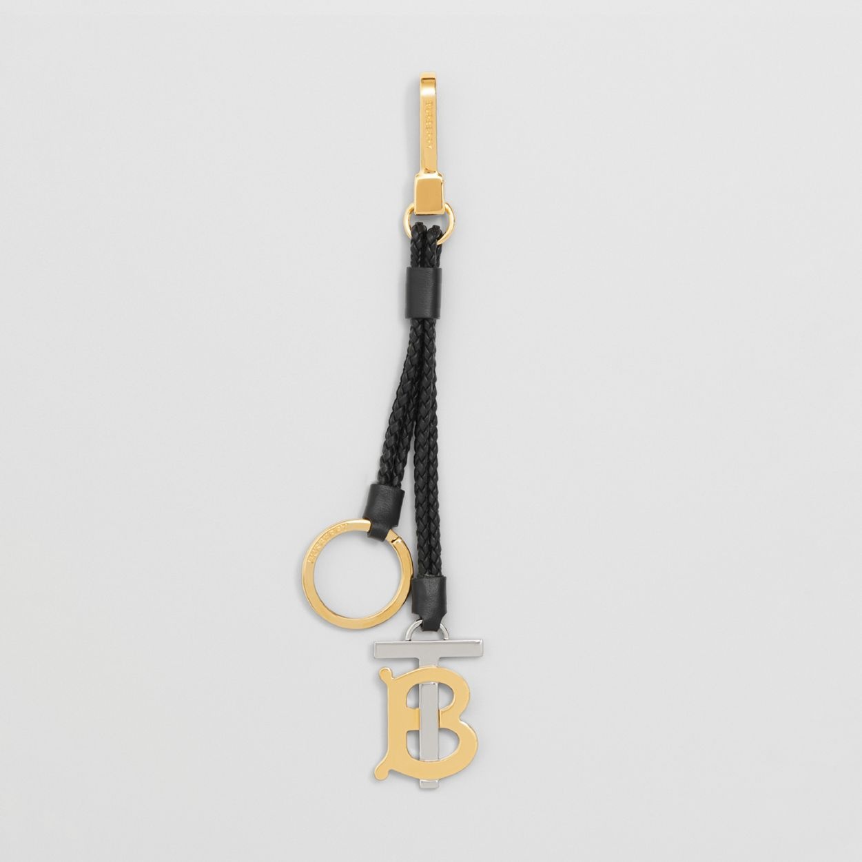 Monogram Motif Leather Key Ring - 1