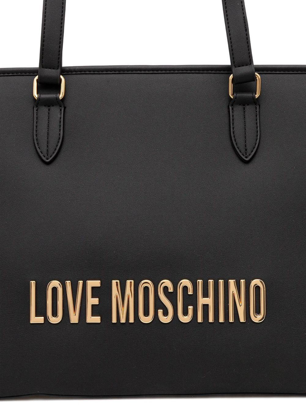 medium logo-plaque tote bag - 4