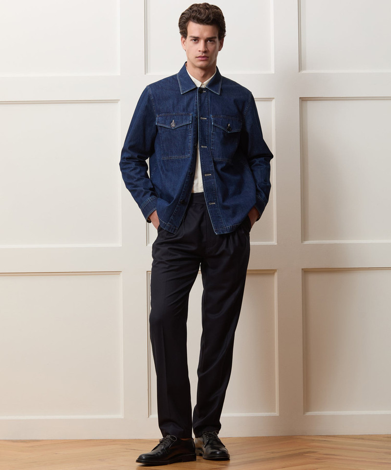 Denim Military Overshirt 3