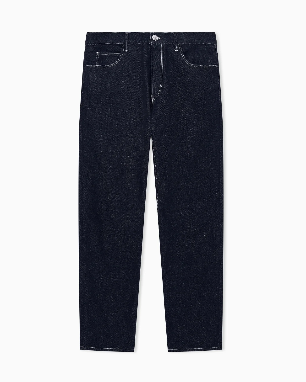 FIVE-POCKET, REGULAR-FIT TROUSERS IN ASV COTTON AND MODAL - 1