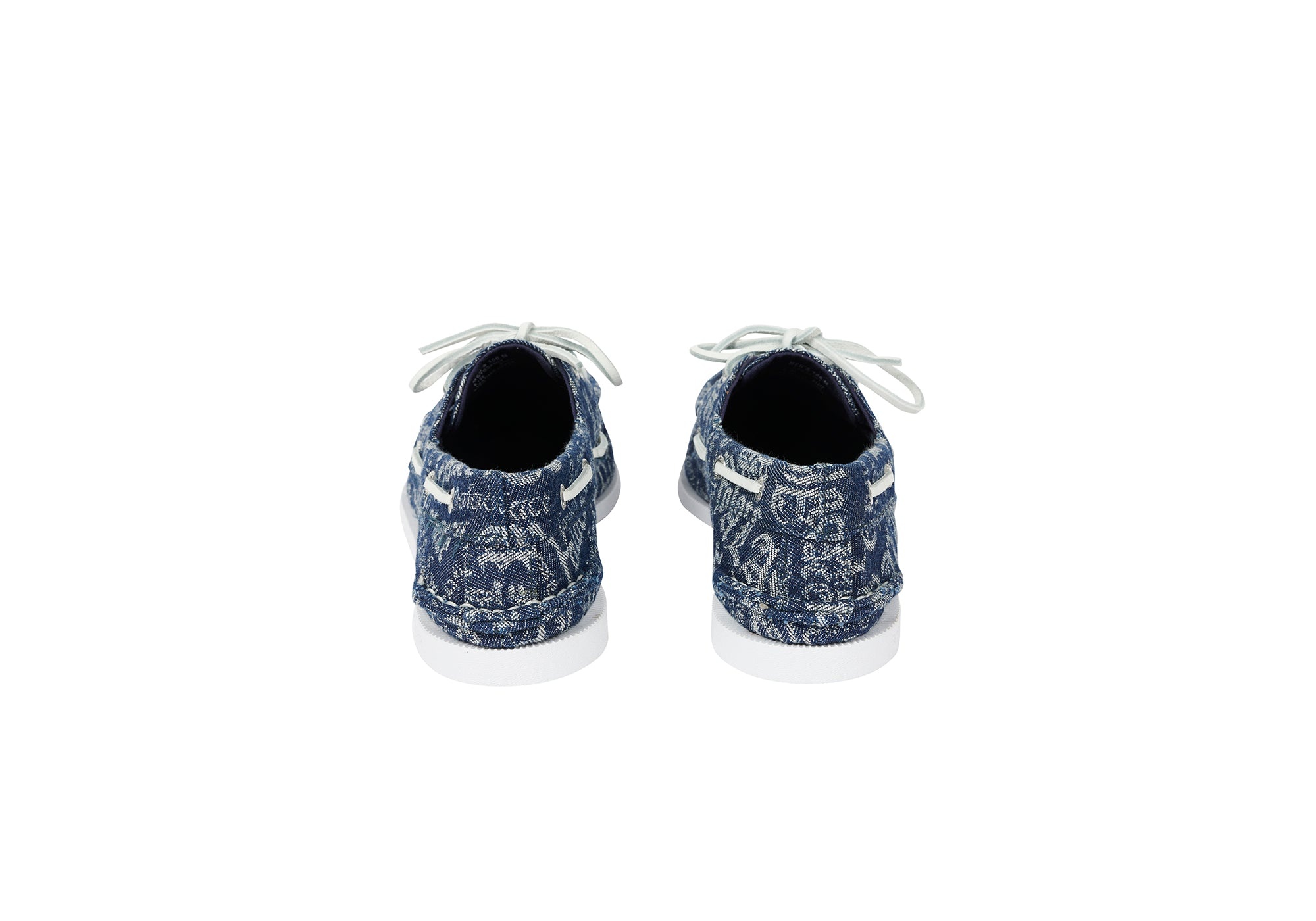 PALACE SPERRY CLOUD AUTHENTIC ORIGINAL 3 EYE DENIM BOATSHOE INDIGO - 4