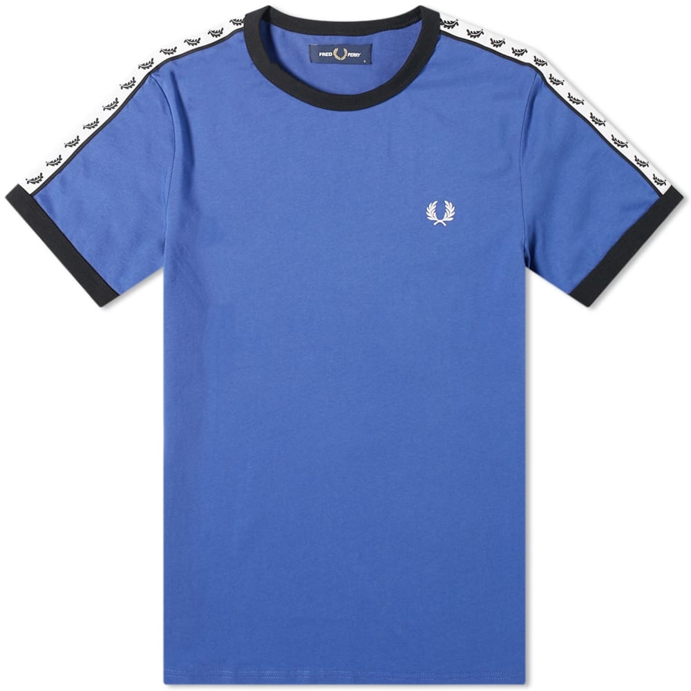 Fred Perry Authentic Taped Ringer Tee - 1