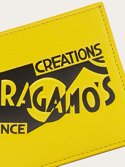 FERRAGAMO Credit card holder with logo outlook
