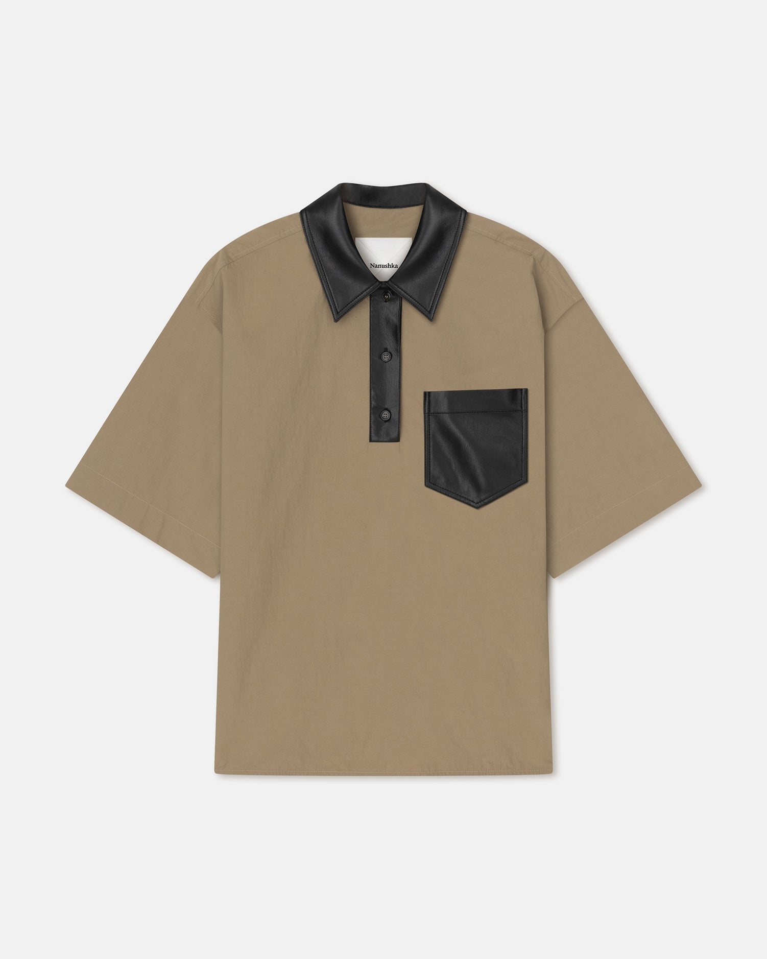 Tech Poplin Polo Shirt - 1