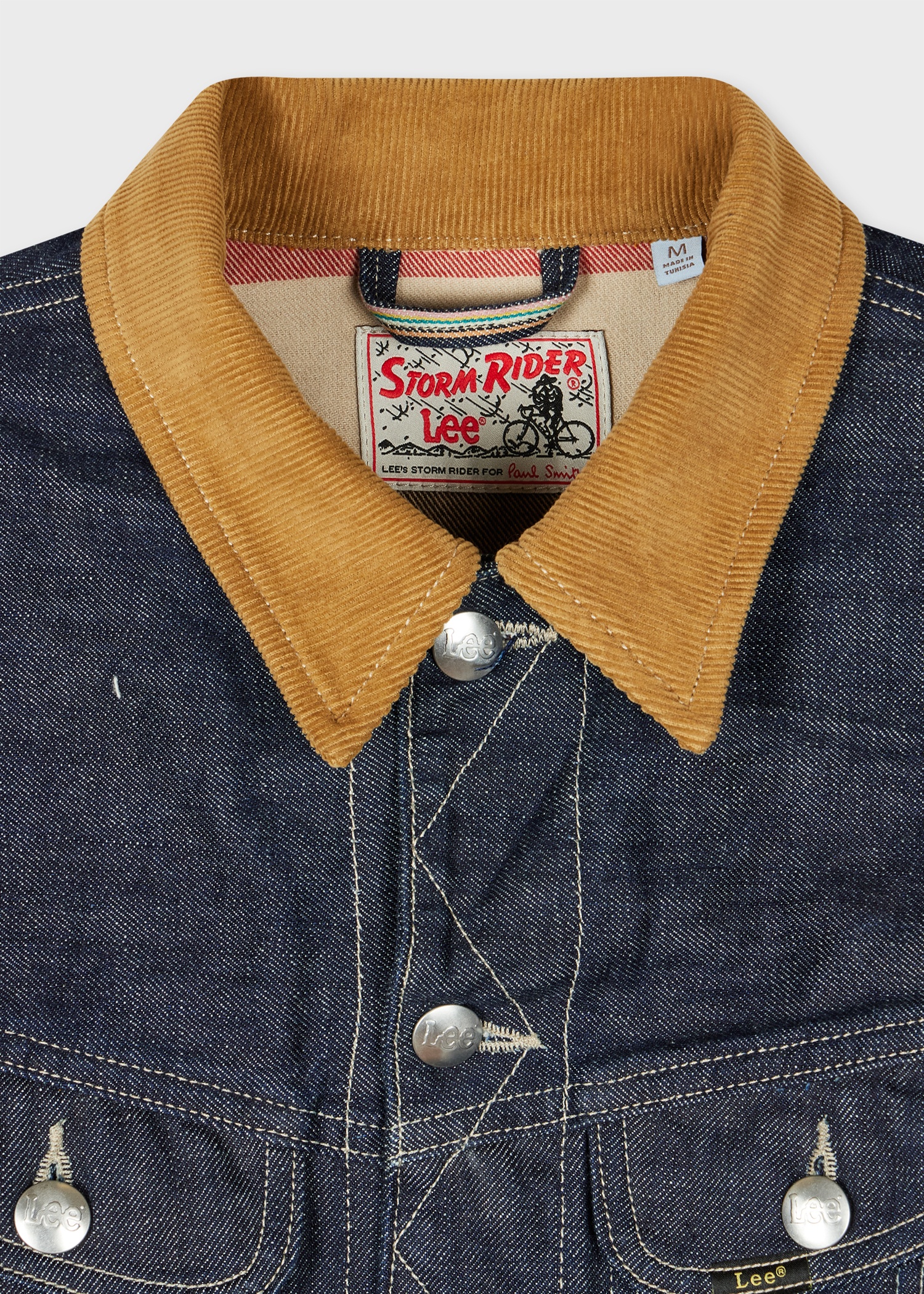 Paul Smith + Lee® Indigo Selvedge Storm Rider Jacket - 2