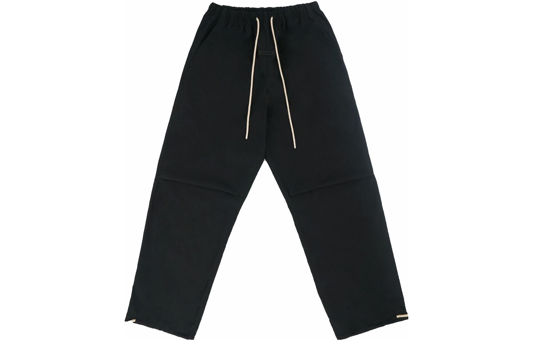 Fear of God Essentials FW23 Relaxed Trouser 'Jet Black' 130BT232080F - 2