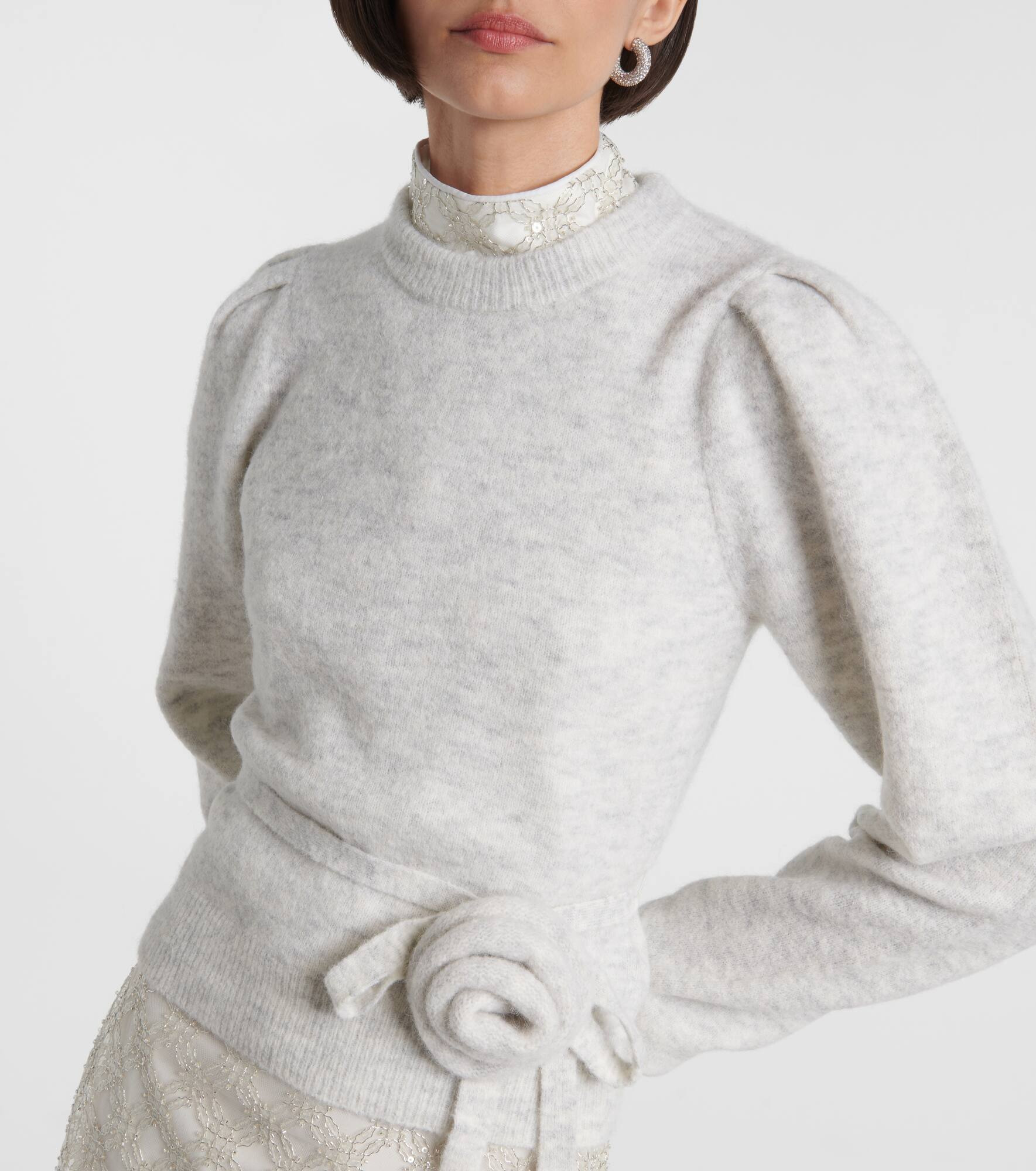 Wool and alpaca-blend sweater - 3