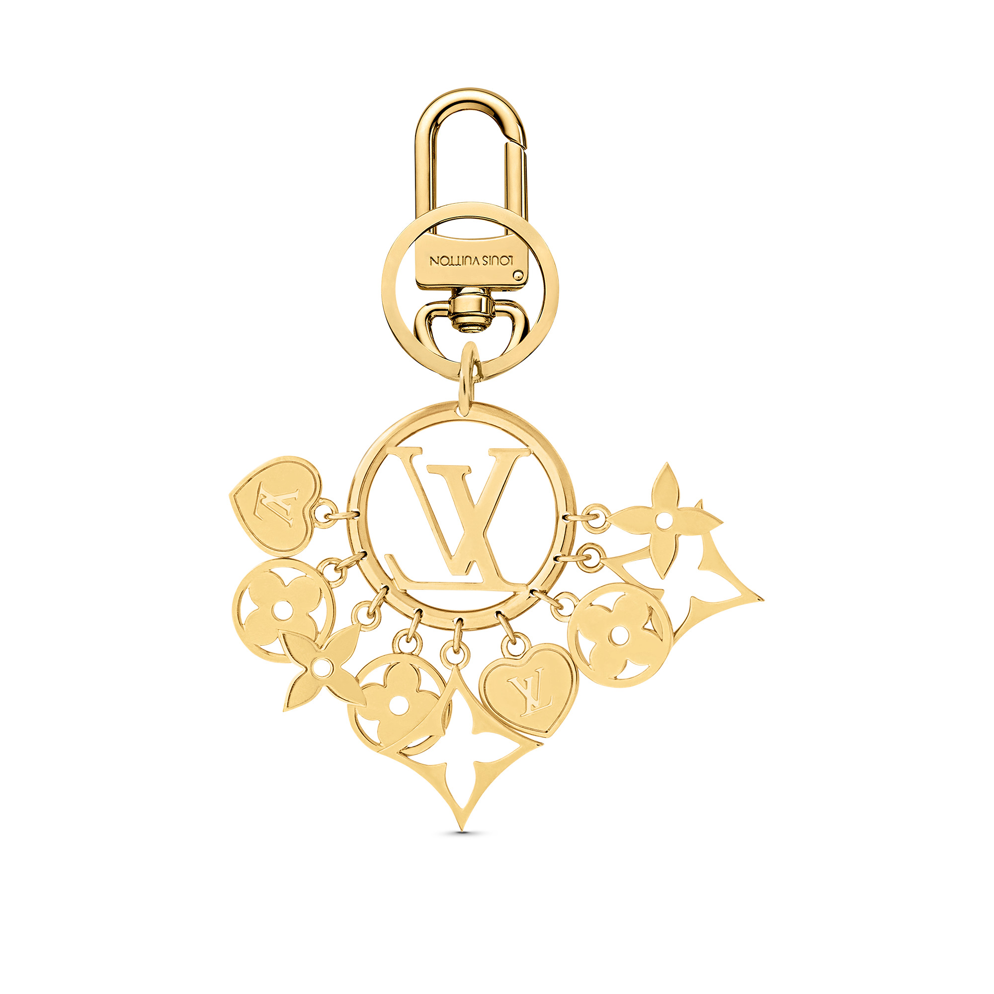 LV Circle Twinkling Keyring And Bag Charm - 2